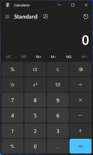 Sample tuition calculation